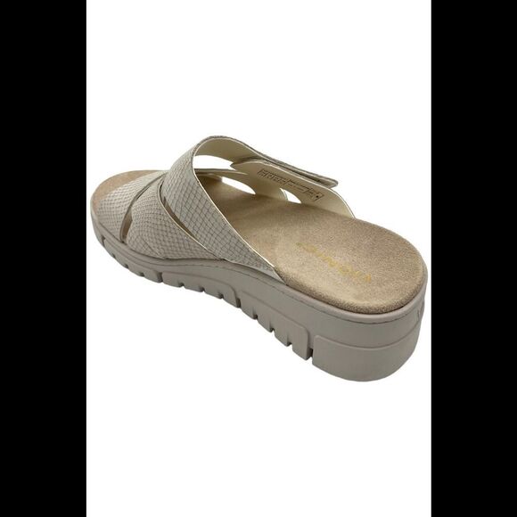 Vionic Women's Uptown Sunset Slide Sandal Ivory - Wide - Picture 3 of 3